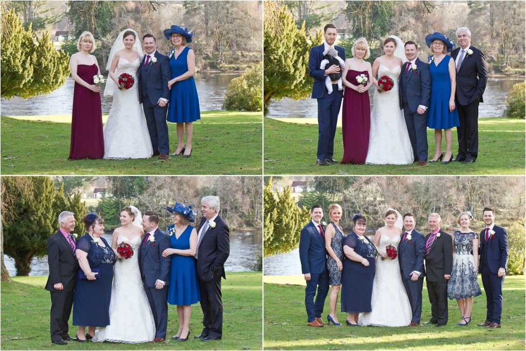 dunkeld wedding group shots