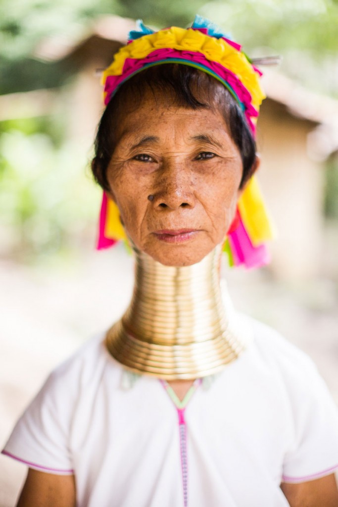 long neck woman thailand
