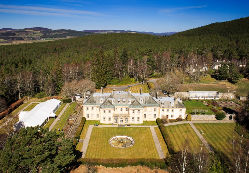 aultmore estate aerial view