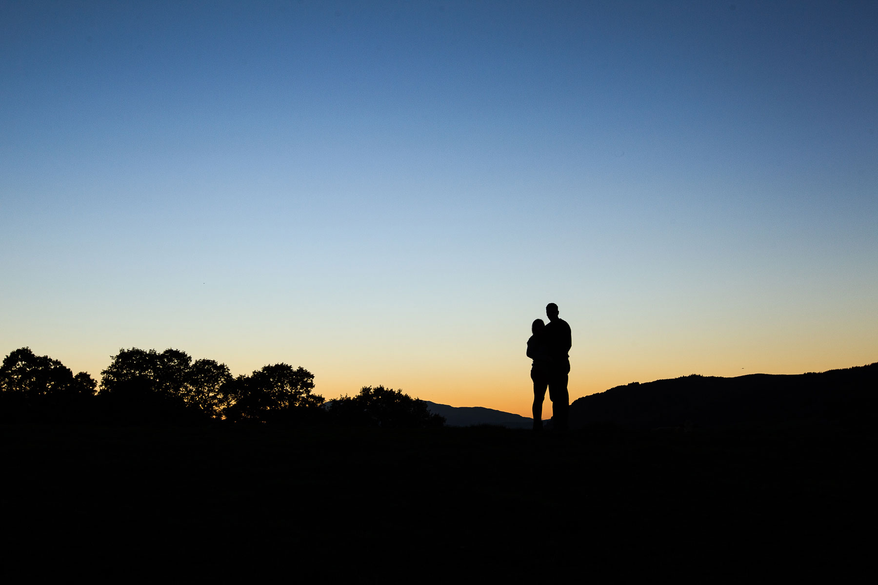 silhouette engagement